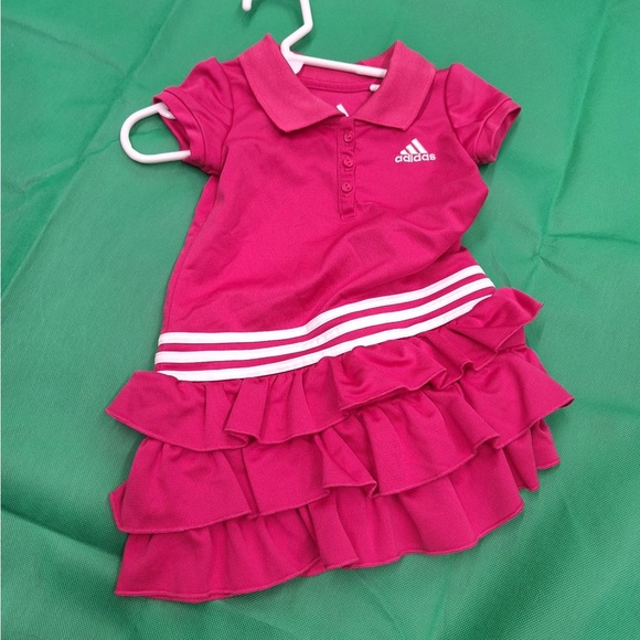 Adidas Pink Polo Dress - Picture 1 of 3